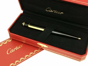 Cartier ツイスト式 ボールペン ディアボロ ドゥ カルティエ ブルージェムストーン 箱付き 筆記未確認 現状渡し中古【MA120061】