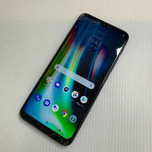 r【ジャンク】【SIMフリー】Motorola Moto G9 Play　1220-309