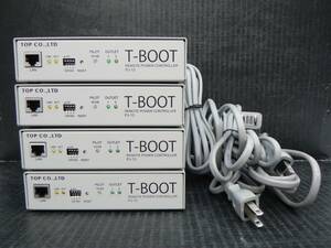 E6053 & 4台セット 明京電機 T-BOOT PJ-13 REMOTE POWER CONTROLLER