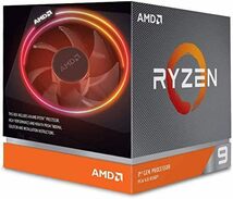 S0831(12) L AMD Ryzen 9- Ryzen 7 用 AMD Ryzen Wraith Prism 純正CPUクーラーLED のみ [CPU 無し] P/N: 712-000075_画像1