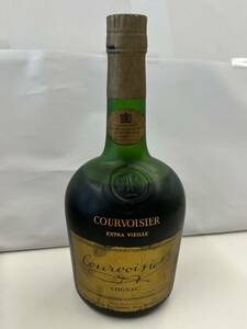 P523-G1-1031 クルボアジェ エクストラ ヴィエイユ コニャック COURVOISIER EXTRA VIEILLE 700ml？未開栓 ①