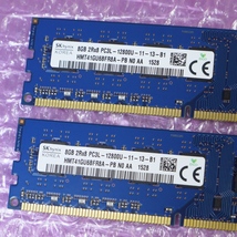 SK.hynix DDR3L メモリ PC3L-12800 DDR3L-1600Mhz 8GB×2枚 16GB 低電圧対応_画像3