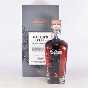 1円～★ワイルド ターキー マスターズ キープ ワン ＊箱付 750ml 50.5% バーボン WILD TURKEY L170268