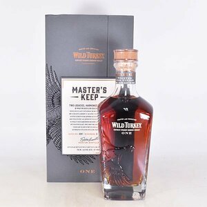 1円～★ワイルド ターキー マスターズ キープ ワン ＊箱付 ※ 750ml 50.5% バーボン WILD TURKEY L170266