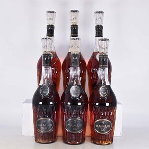 同梱不可★6本セット★カミュ XO ロングネック 700ml コニャック CAMUS XO COGNAC L170458