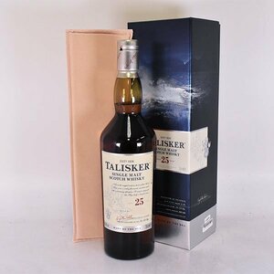 ★タリスカー 25年 ★MHD輸入品 ＊箱付 700ml 45.8% アイランズ TALISKER L240074