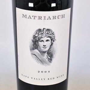 1円～★ボンド メイトリアーク 2004年 赤 750ml 14.5% ナパヴァレー BOND Matriarch L240153