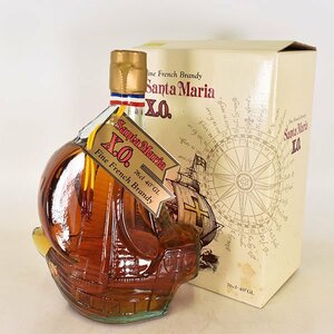 ★サンタ マリア XO シップボトル ＊箱付 ※ 760ml 40% フレンチブランデー Santa Maria L030367