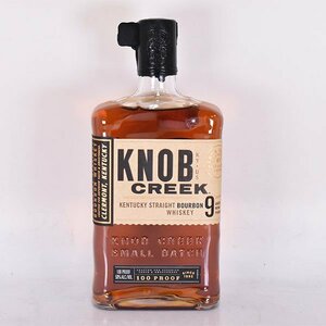 1円～★ノブ クリーク 9年 スモールバッチ 750ml 50% バーボン KNOB CREEK L240319