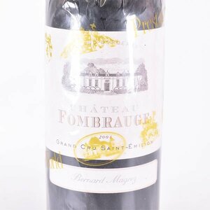 ★シャトー フォンブロージュ 2004年 赤 750ml 14% サン・テミリオン CHATEAU FOMBRAUGE A010259