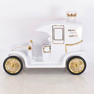 ★ルノー ナポレオン クラシックカー 車 白陶器ボトル 700ml/2,075g 40% コニャック RENAULT A010060