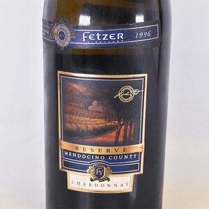 ★フェッツァー リザーブ シャルドネ 1996年 白 750ml 14%未満 アメリカ fetzer A010671