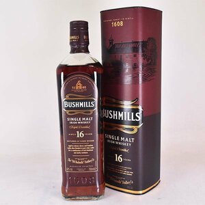 ★ブッシュミルズ 16年 ＊箱付 ※ 700ml 40% アイリッシュウイスキー BUSHMILLS A010191