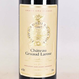 1円～★シャトー グリュオ ラローズ 1997年 赤 ※ 750ml 12.5% サンジュリアン Chateau Gruaud Larose A010750