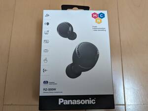 Panasonicノイズキャンセリングイヤフォン/RZ-S50W/ワイヤレス/Bluetooth/ブラック/中古
