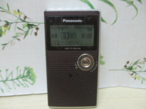 ●Panasonic パナソニック ワンセグTV音声-FM-AM ３バンドレシーバー RF-ND50TV