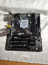 ★ASROCK B85M LGA1150 B85 MATXマザ●マザーボード②_画像2