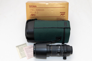 SIGMA 170-500mm F5-6.3 APO　CANON