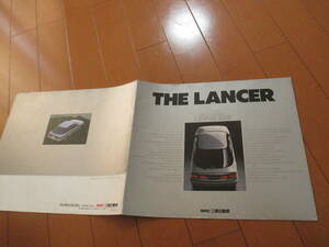 家22549　カタログ　■三菱■　ＴＨＥ　ＬＡＮＣＥＲ　ランサー■1988.6　発行17　ページ