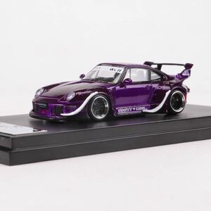 1/64 street weapon ポルシェ　993 RWB アーミーガール　army girl