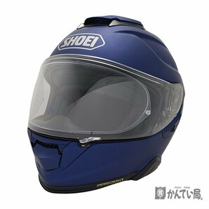 SHOEI ショウエイ GT-AirⅡ ヘルメット マットブルーメタリック Mサイズ フルフェイス 保存袋有り 取扱説明書有り シリコンオイルの画像1