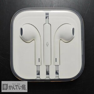 Apple アップル EarPods 3.5 mmヘッドフォンプラグ ジャック 有線 イヤホン イヤフォン 音出し未確認 通電未確認 中古品 現状販売品 ①