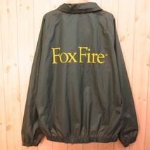 ◎美品！ Foxfire フォックスファイヤー◆ナイロンジャケット 撥水 クライミング 釣り パッカブル アウトドア◆メンズ カーキ L◆A3263_画像1