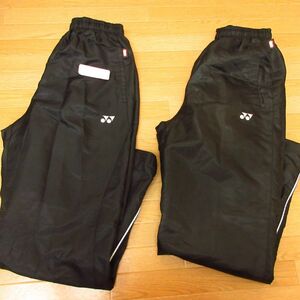 ◎YONEX ヨネックス Sサイズ 2本セット◆厚手ナイロンウォームパンツ 裏起毛 防寒 HEAT CAPSULE 秋冬◆メンズ 黒 まとめ売り◆C1105