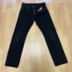 Levi's ☆即決☆ 501 ブラック W29 (74cm) L30 リーバイス 管理番号:BLー51213501517