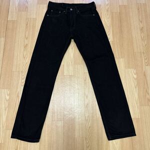 Levi's ☆即決☆ 505 ブラック W20 (76cm) L32 リーバイス 管理番号:BLー51214501517