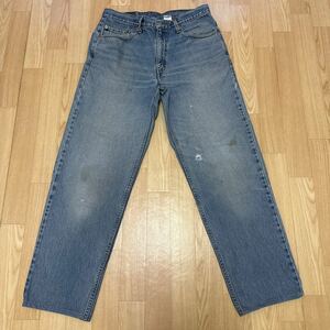 Levi's ☆即決☆ダメージ リラックスフィット 550 W34 (83m) L(76cm) リーバイス 管理番号:Dー51209501505