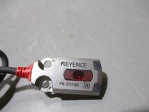 中古 KEYENCE PR-F51N3 フラット透過型超小型アンプ内蔵光電センサ 2個 (R51003ATC024)_画像3