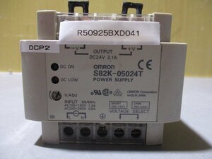 中古 OMRON S82K-05024T POWER SUPPLY(R50925BXD041)