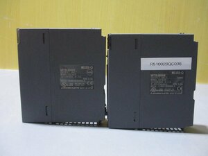 中古 MITSUBISHI OUTPUT UNIT QY42P 出力ユニット 2個(R51002BQC036)