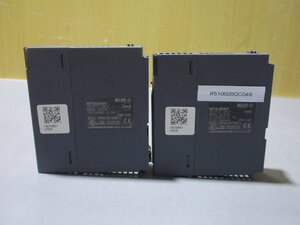 中古 MITSUBISHI OUTPUT UNIT QY42P 出力ユニット 2個(R51002BQC049)