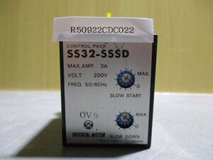 中古 ORIENTAL MOTOR CONTROL PACK SS32-SSSD コントロールパック 3A 200V (R50922CDC022)