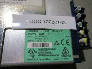 中古 OMRON POWER SUPPLY S8VS-01505CD パワーサプライ (JBRR51026C162)