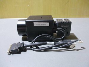 中古 HITACHI CAMERA KP-FM220WCL/MOTORIZED ZOOM LENS VZ2465R IR PZFI(HK)/J14J00530-00-A (R51031AUB046)