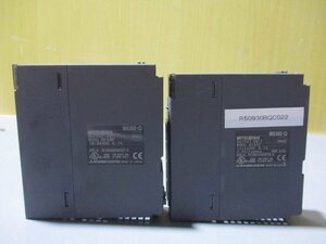 中古 MITSUBISHI OUTPUT UNIT QY42P 出力ユニット 2個 (R50930BQC022)