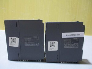 中古 MITSUBISHI OUTPUT UNIT QY42P 出力ユニット 2個 (R50930BQC021)