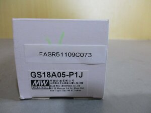 新古 MEAN WELL GS18A05-P1J デスクトップ産業用アダプター (FASR51109C073)