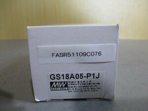 新古 MEAN WELL GS18A05-P1J デスクトップ産業用アダプター (FASR51109C076)