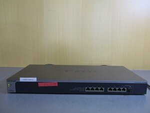 中古 NETGEAR PROSAFE 8-PORT 10-GIGABIT ETHERNET WEB MANAGED SWITCH XS708EV2 通電OK (PANR51109A012)