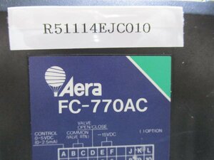 中古 AERA FC-770AC マスフローコントローラーユニット (R51114EJC010)
