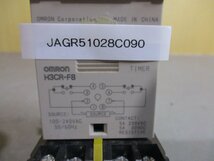 中古 OMRON H3CR-F8 タイマ 100-240VAC (JAGR51028C090)_画像2