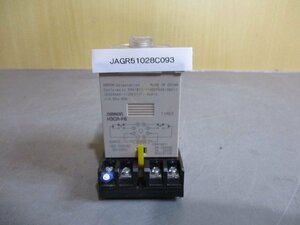 中古 OMRON H3CR-F8 タイマ 100-240VAC (JAGR51028C093)