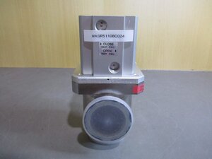 中古 CKD AIR OPERATED VALVE FOR VACUUM AVB633-X0218 高真空用エアオペレイトバルブ (MASR51108C024)