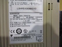 中古Yaskawa SERVO PACK SGDV-1R6A01B サーボパック 200W(LBHR51009B010)_画像1