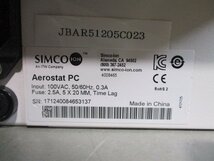 中古 SIMCO AEROSTAT PC 94502 4008465 イオン化エアブロワー ＜通電OK＞ (JBAR51205C023)_画像5