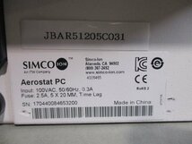 中古 SIMCO AEROSTAT PC 94502 4008465 イオン化エアブロワー ＜通電OK＞ (JBAR51205C031)_画像5